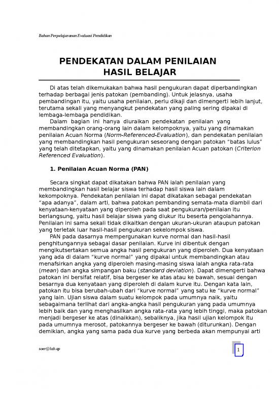 picture_Presentasi Usaha 7546 | Pendekatan Dalam Penilaian Hasil Belajar | Ilmu Kependidikan